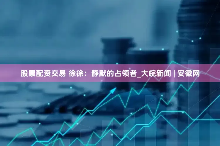 股票配资交易 徐徐：静默的占领者_大皖新闻 | 安徽网